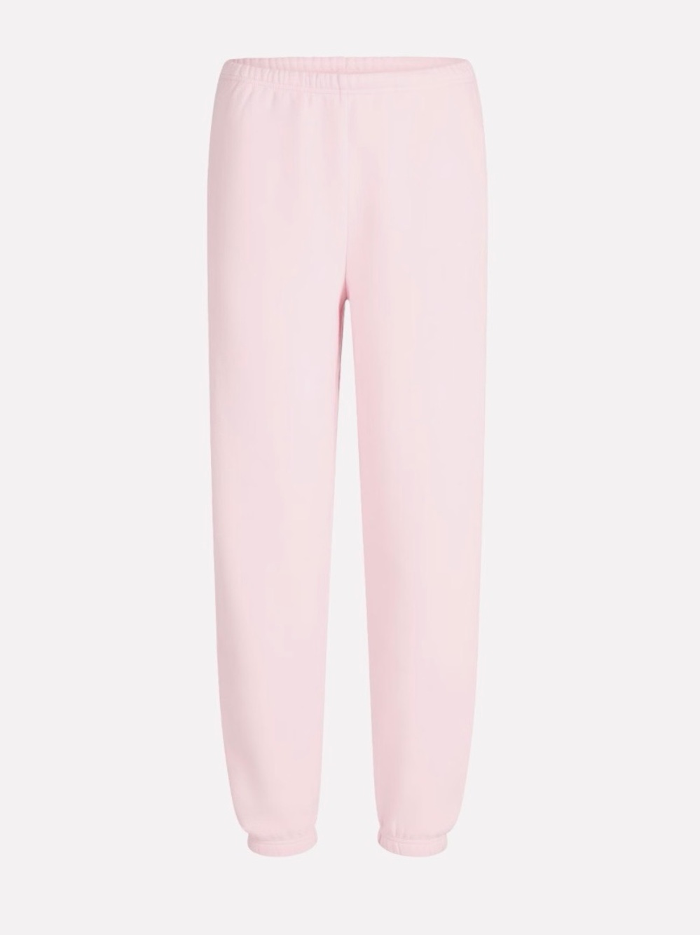 Skims Cotton Fleece Classic Jogger Barely Pink NWT